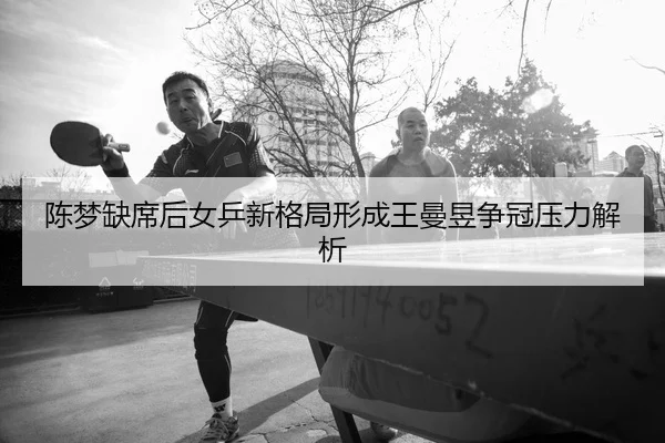 陈梦缺席后女乒新格局形成王曼昱争冠压力解析